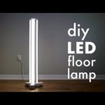 How To Make A DIY Smart LED Floor Lamp // Limited Tools Build