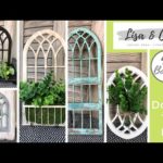 Dollar Tree Gothic Window Frames 5 Ways  ||  Dollar Tree $10 Challenge  ||  Lisa & Company