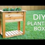 DIY Raised Planter Box with Hidden Drainage | How to Build