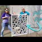 DIY PVC Pipe Privacy Screen // Part 1