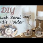 DIY Beach Sand Wine Glass Candle Holders – Craft Amazing