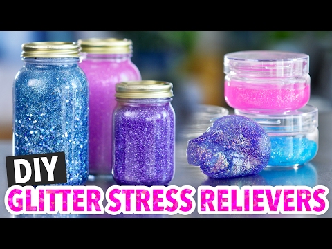 How to Make Slime and Calming Glitter Jars