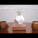 DIY Levitating Succulent Planters Made 3 Ways // Turning, 3D Printing, Woodworking