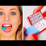 FUNNY DIY SCHOOL HACKS || Easy Crafts and Hacks For Back To School! by 123 GO!