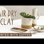 DIY – easy Air Dry Clay projects for Home Decor