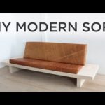 DIY Modern Sofa | How to make a sofa out of plywood