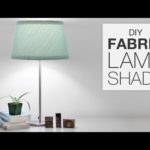 How to Cover a Lampshade with Fabric (DIY Tutorial)