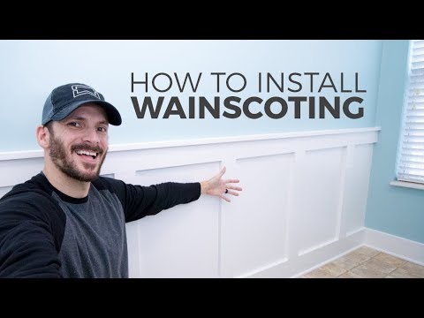 How to Install Wainscoting | DIY Board and Batten