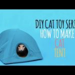 DIY Cat Toys – How to Make a Cat Tent