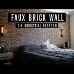 DIY Faux Brick Accent Wall– BEST TUTORIAL!