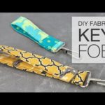 DIY Fabric Key Fob Tutorial