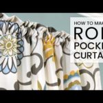 Easy DIY Curtains – How to Make a Rod Pocket Curtain