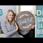 DIY GIANT LAZY SUSAN ❤️ Wood Pallet Art Farmhouse Style Decor