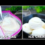 Make Ice Cream Using a  Ziploc Bag in 5 minutes – Homemade Ice Cream, No Fridge!