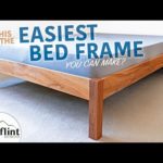 Super Simple Queen Bed Frame – DIY In A Day