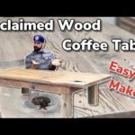 Easy To Build DIY Wood Coffee Table