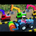 Diy tractor making bulldozer train mini | Radha Krishna Trolly |Gauri Ganesh Murti durga Navratri P2