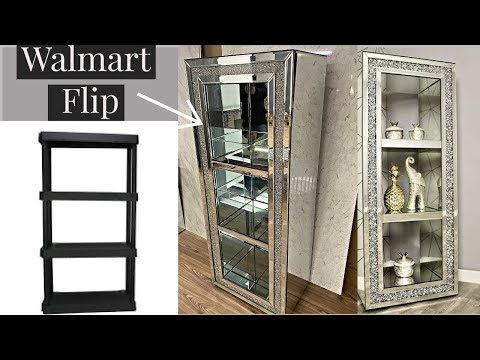 NEW IDEAS USING DOLLAR TREE And Walmart SHELVES! DIY TRANSFORMATION!