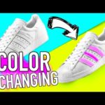 DIY Color Changing Shoes! DIY ideas you need to try!