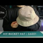 How to Sew Bucket Hat for Beginners | GA001