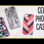 DIY | Cell Phone Cases (Cute and Easy!!)