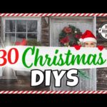 30 Gorgeous CHRISTMAS DIYS | Dollar Tree Christmas DIY | Christmas Home Decor Ideas | Hot Humble Pie