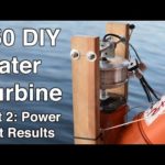 $50 Water Turbine-5 kilowatt hrs/day – Open Source, DIY