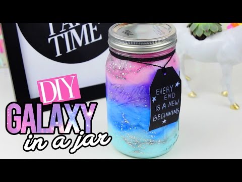 DIY GALAXY IN A JAR