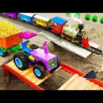 Diy tractor making mini Wooden Bridge | rescue diy tractor Bridge Collapsed by Hamster | HP Mini