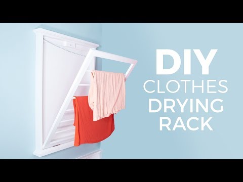 DIY Clothes Drying Rack | How to Make