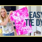 DIY | EASIEST TIE DYES!  (No Kit Needed!)