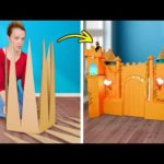 Fantastic Cardboard Crafts 📦✂️😍 Recycling And DIY Ideas For Smart Parents! 🏰