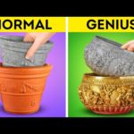 Cement Crafts Ideas 🗿🤩 DIY Concrete Decor Ideas And Crafts For Stylish Interior