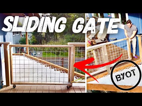 DIY SLIDING GATE