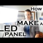 How to make a super bright LED light panel (for video work etc)