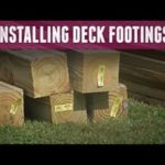 How to Install Deck Footings – DIY Network