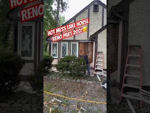 HOT MESS LAKE HOUSE RENOVATION PART 200 | VIRAL TIKTOK SERIES | LEXI DIY