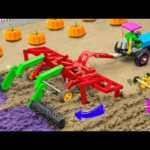 Diy tractor making mini ploughing machine technology | how effective plow the field | @Sunfarming