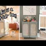 DIY Ikea Litter Box Hack! | Ikea Ivar Cabinet