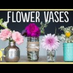 DIY | 3 Gorgeous Flower Vases (So Easy!!)