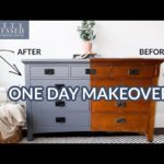 Furniture Painting for Beginners | One Step Paint Dresser Makeover