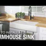 How To Install a Farmhouse Sink | DIY Kitchen Remodel