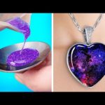 How To Use Epoxy Resin And Polymer Clay To Create Amazing DIY Jewelry 💍😃😍