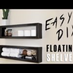 $7 DIY Floating Shelf