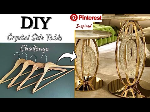 HOW TO USE HANGERS FOR SIDE TABLES| DIY PROJECTS| DIY TABLE