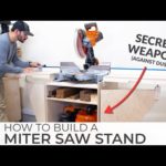 ULTIMATE DIY Miter Saw Stand | How to Build