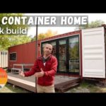 Most Livable 40 ft Container Home?! Architect’s DIY $45k Tiny House