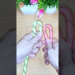 How to tie knots rope diy at home #diy #viral #shorts ep448