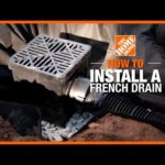 How to Install a French Drain | The Home Depot