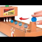 How to Make Interactive Bowling Game From Cardboard!